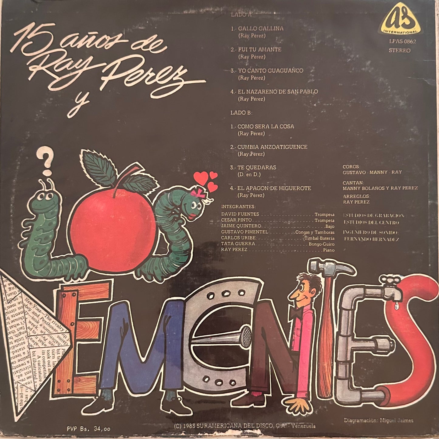 15 Años de Ray Perez - Los Dementes