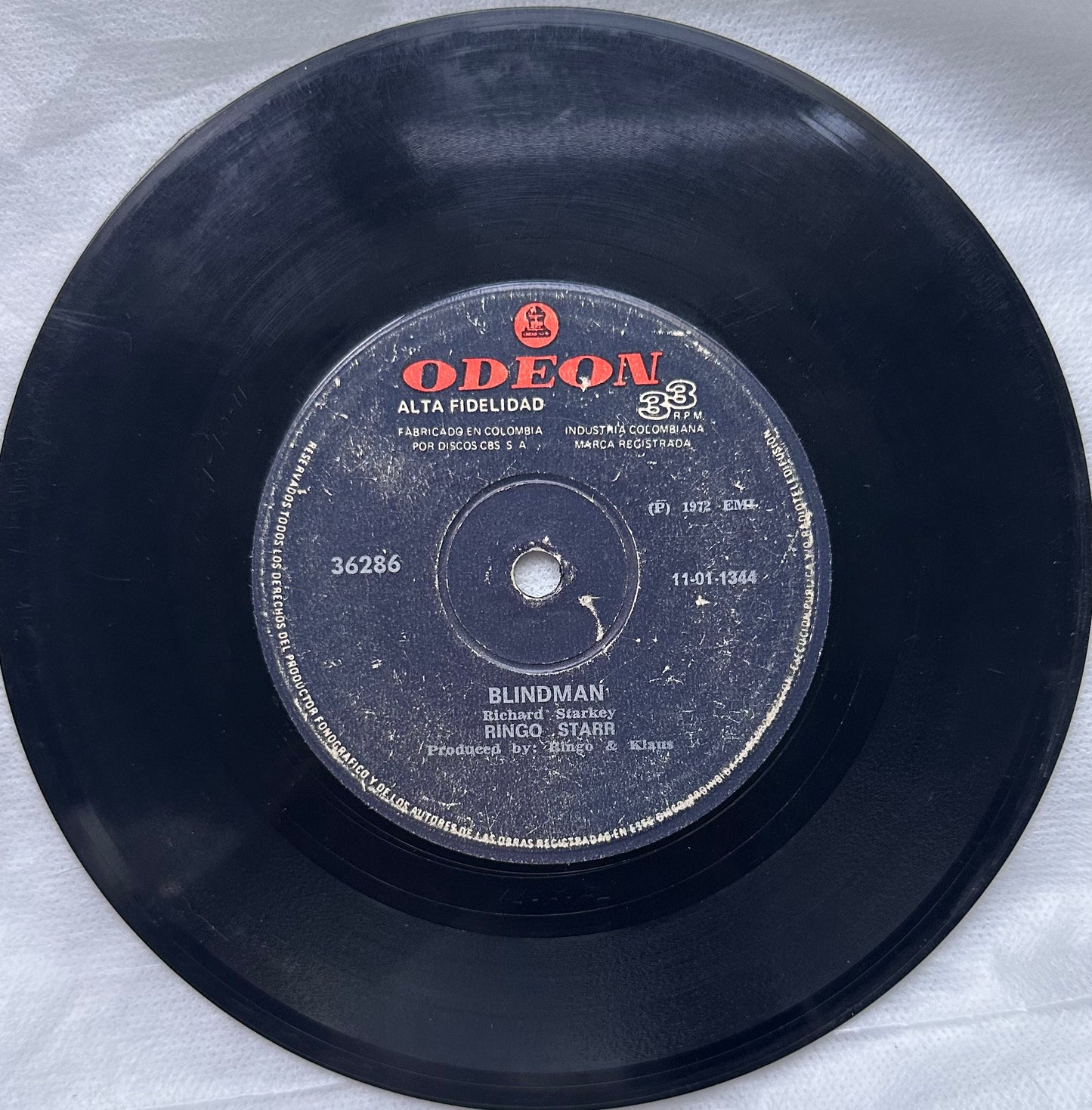 Back off Boogaloo / Blindman - Ringo Starr