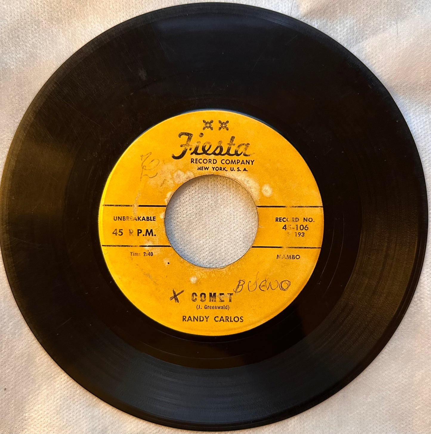 Randy Carlos - Cha Cha in Hawaii / Comet