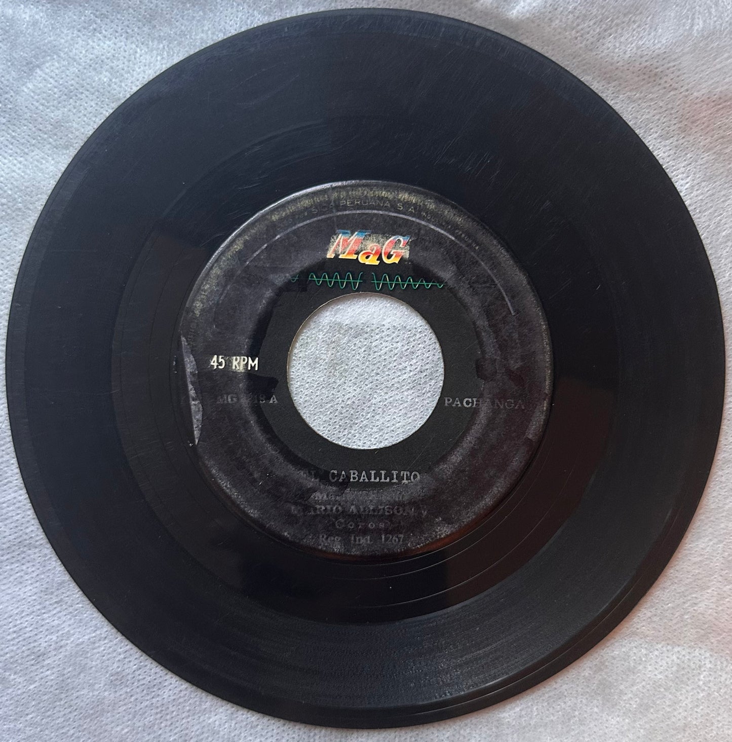 El Caballito / El Profesor Mula - Mario Allison y su Combo