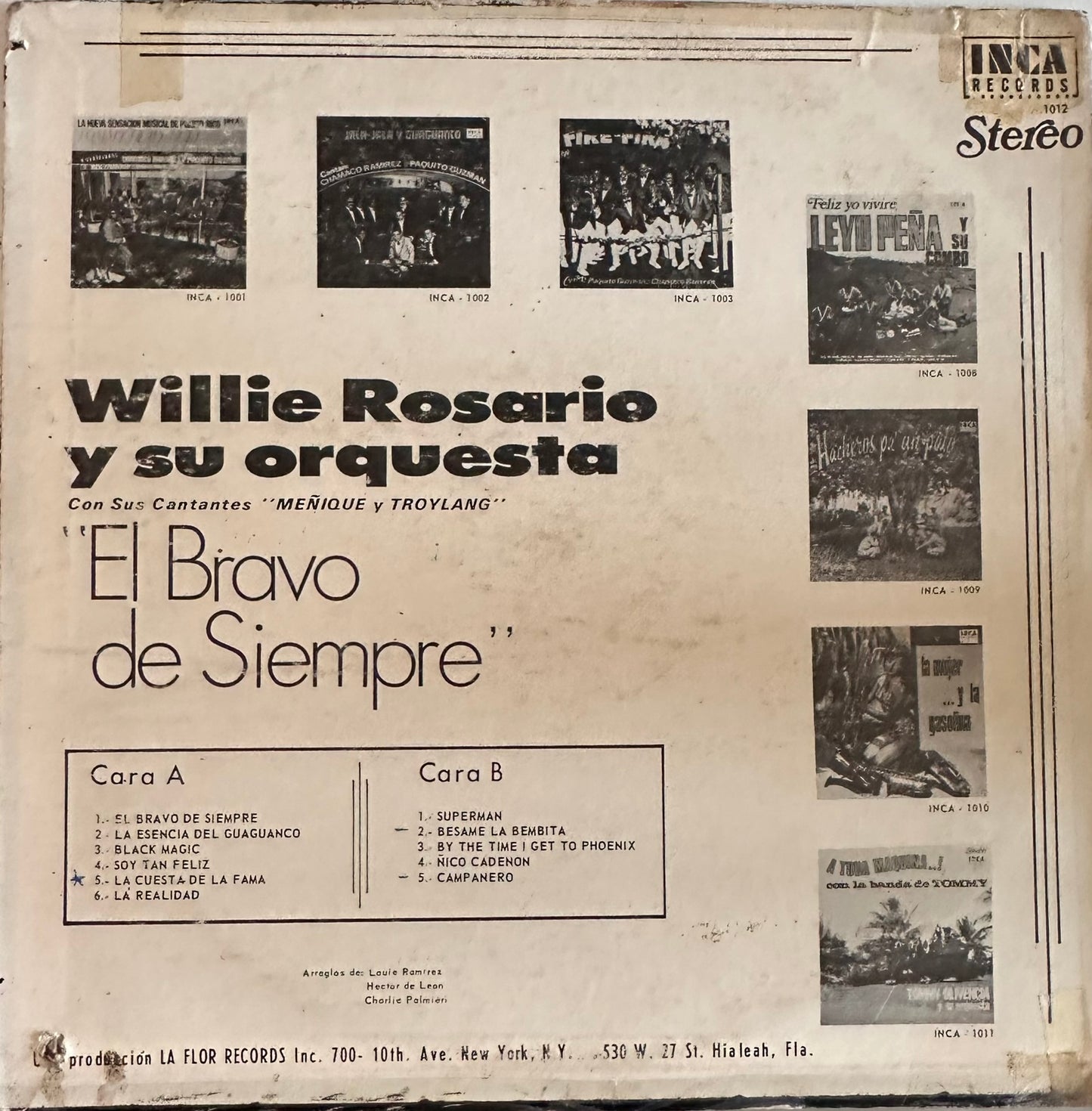El Bravo de Siempre - Willie Rosario y su Orquesta