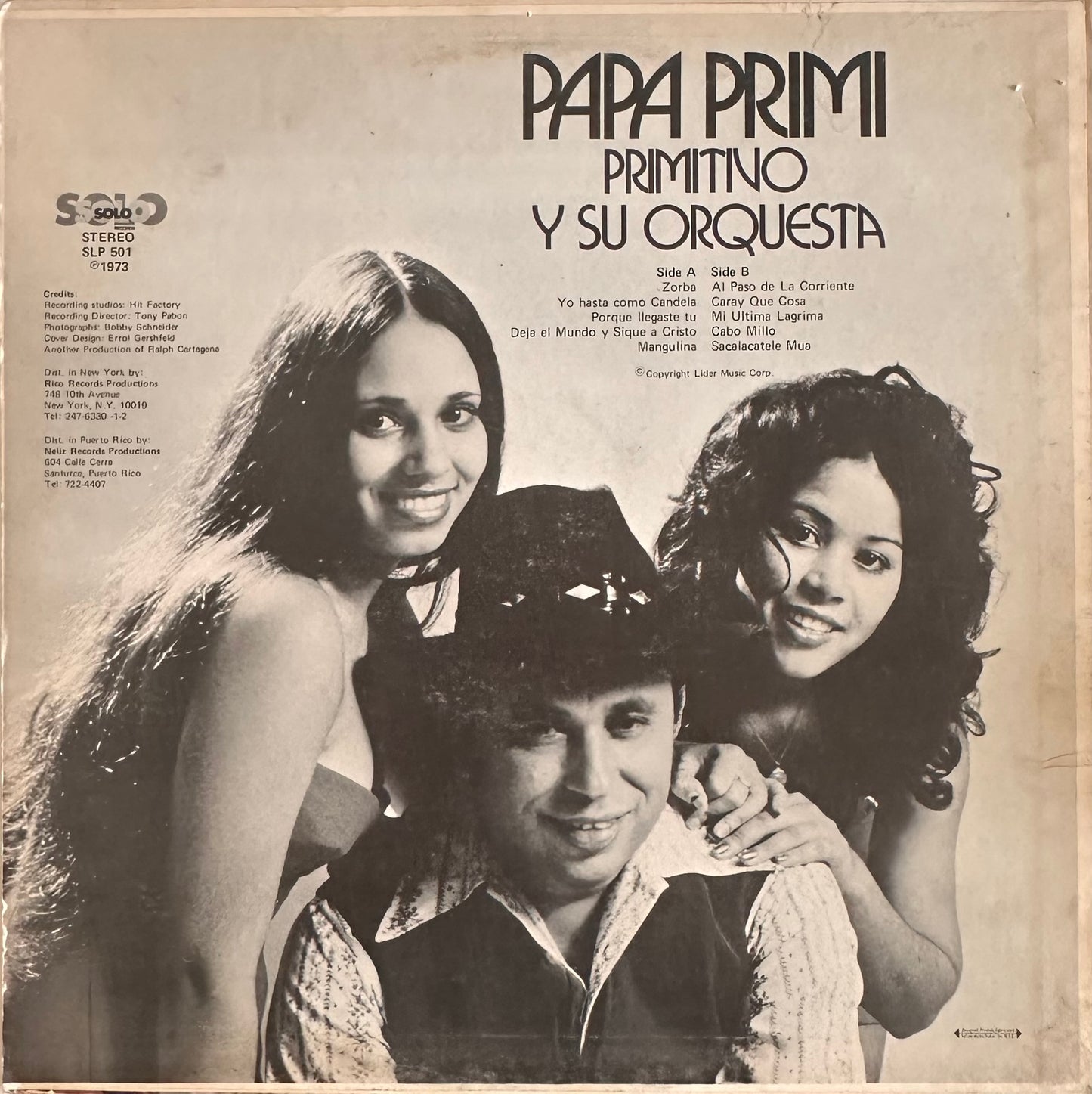 Papa Primi (Sugar Daddy) - Primitivo y su Orquesta