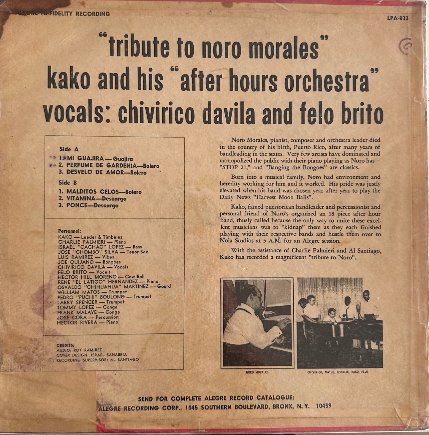 Tributo a Noro - Kako's Orchestra