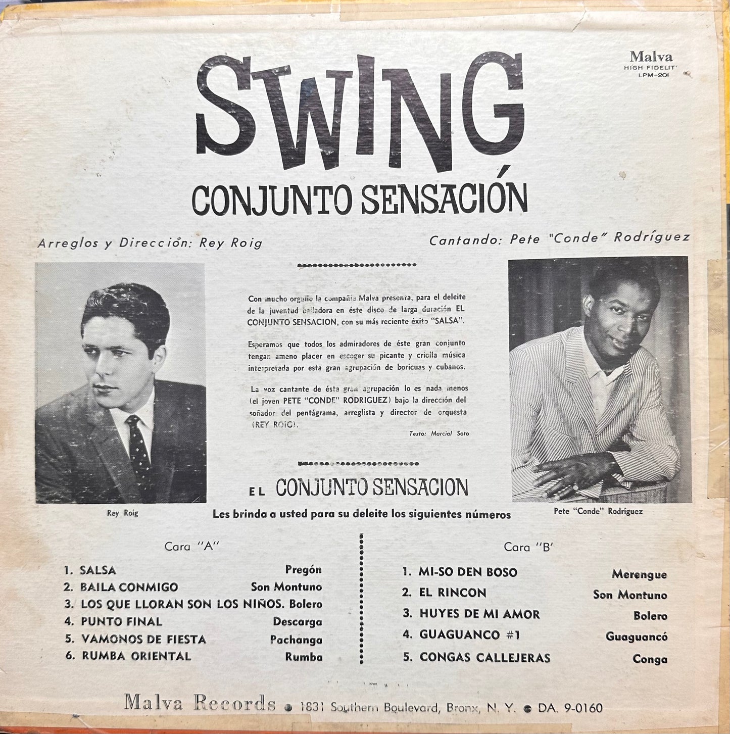 Swing - Conjunto Sensacion
