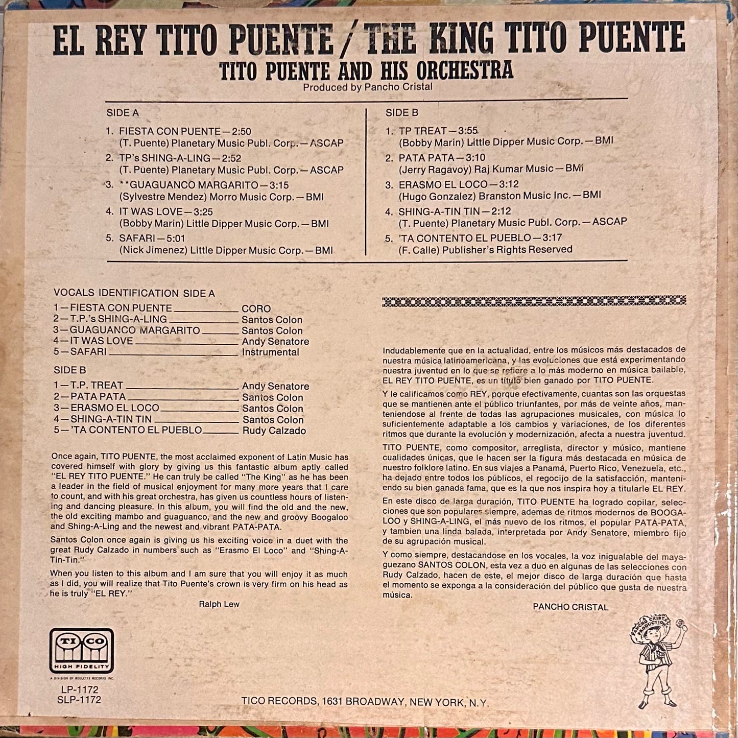 The King - Tito Puente